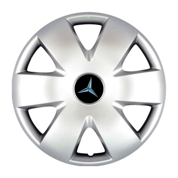 

Автомобильные колпаки SKS 308 R15 4 шт Серебристые (с логотипом Mercedes)