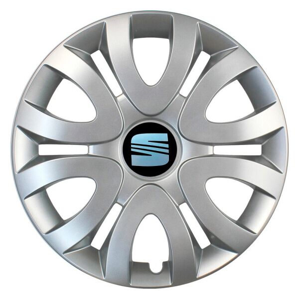 

Автомобильные колпаки SKS 330 R15 4 шт Серебристые (с логотипом Seat)