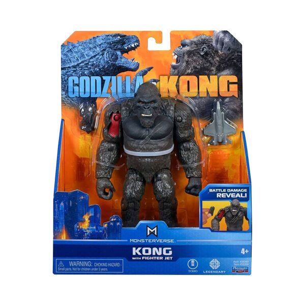 

Игровая фигурка Godzilla vs Kong Конг с истребителем (35304)