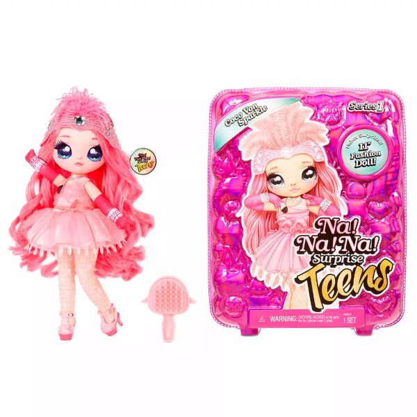 

Игровой набор с куклой MGA Entertainment Teens Коко Фон Спаркл с аксессуарами (572596)