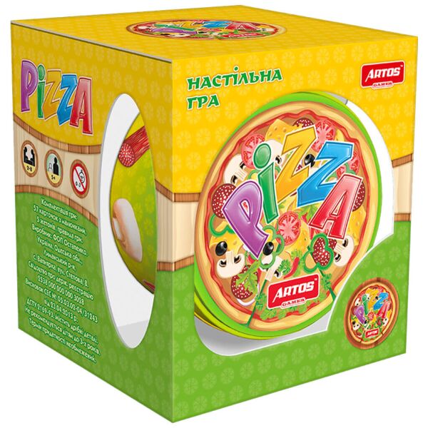 

Настольная игра Artos Games Пицца в жестяной банке (Нас1045)