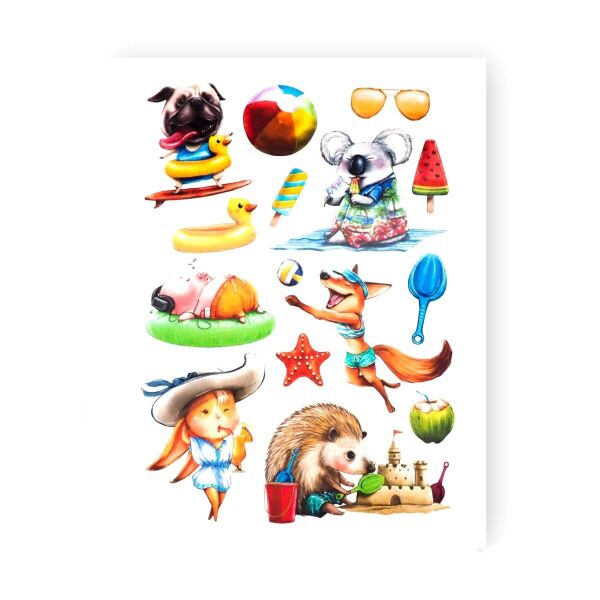 

Временное Тату tattooshka набор Summer Time (TH-378)