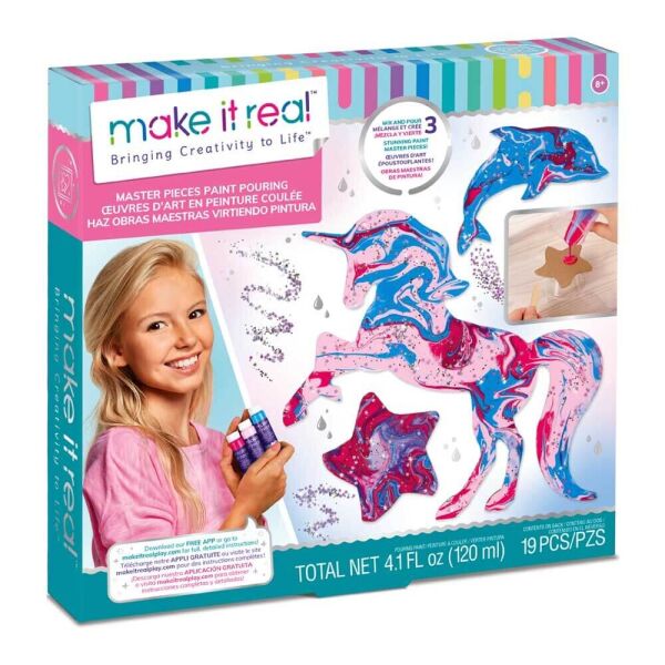 

Набор для творчества Make it Real Живописные шедевры (MR1410)