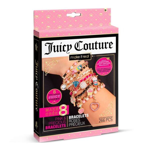 

Набір для створення шарм браслетів Make it Real Juicy Couture Рожевий зорепад (MR4432)