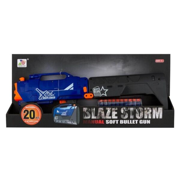 

Детская игрушечное оружие Blaze Storm Soft Bullet Gun (ZC7102)