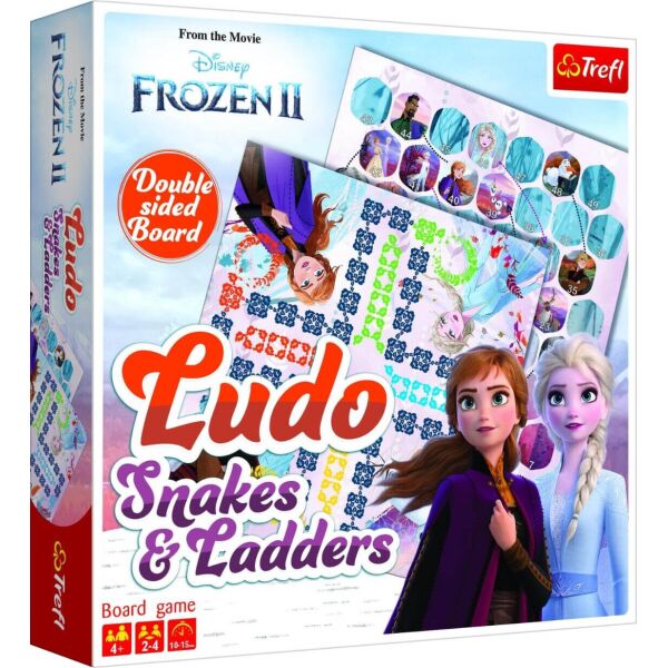 

Настольная игра Trefl Disney Frozen 2 Лудо Змеи и лестницы (01756)