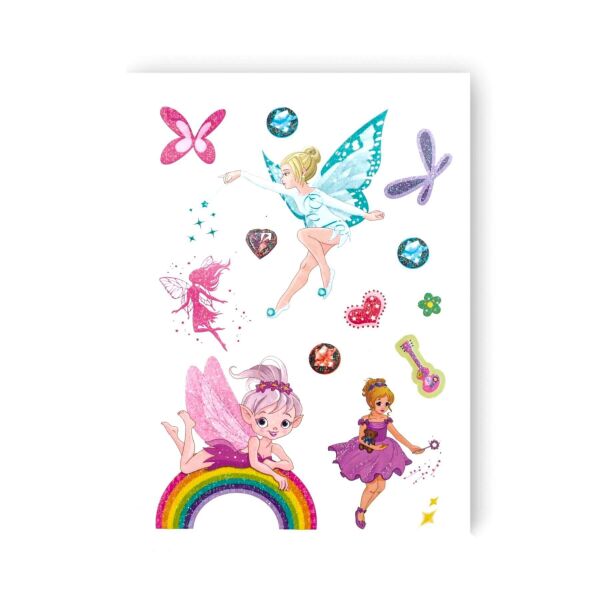 

Временное Тату tattooshka набор Фея Волшебница с блестками (HS-004)