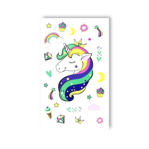 

Временное Тату tattooshka Счастливый Единорог (EC-656)