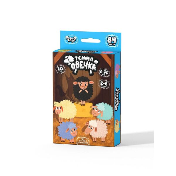 

Настольная игра Danko Toys Тёмная овечка (ТО-01-01U)