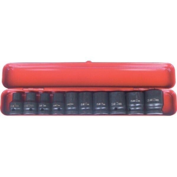 

Набор ударных головок 1/2" 10пр., 10-24 мм LICOTA (ASA-40008)