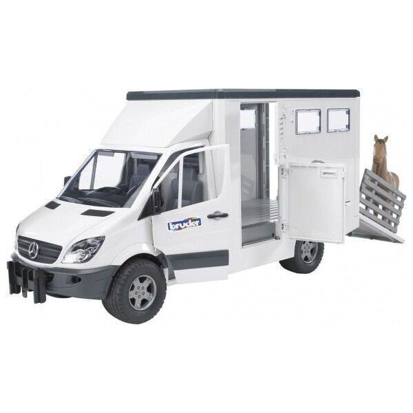

Транспортёр для животных BRUDER МВ Sprinter + лошадка, М1:16 (02533)