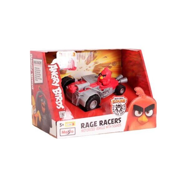 

Машинка моторизованная MAISTO с гонщиком Angry Birds Красная птичка (82502-2)