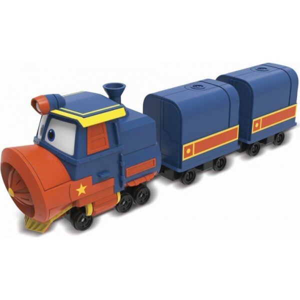 

Паровозик Robot Trains с двумя вагонами Виктор (80179)