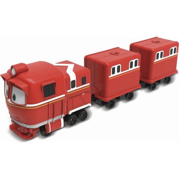 

Паровозик Robot Trains с двумя вагонами Альф (80180)