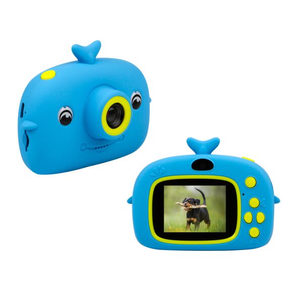 

Цифровой детский фотоаппарат ATRIX TIKTOKER 11 DUAL CAM 20MP 1080p blue
