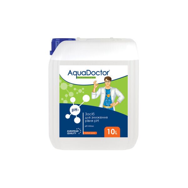 

Жидкое средство для снижения pH AquaDoctor pH Minus (Серная 35%), 10 л