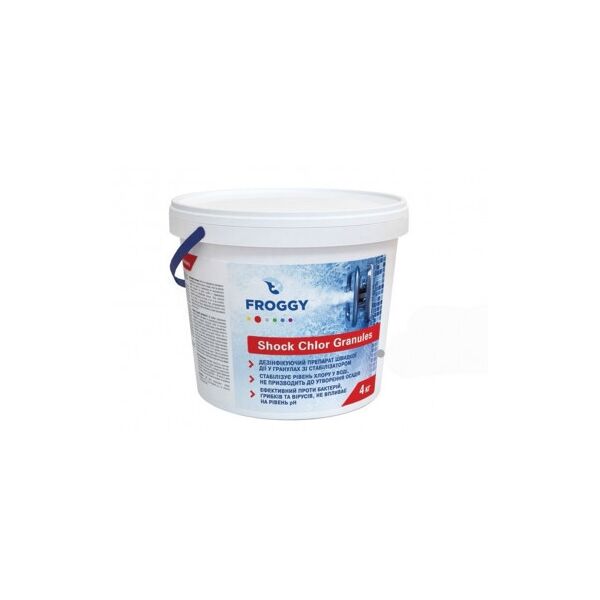 

Шоковый хлор Froggy 50 кг Shock Chlor Granules для дезинфекции бассейна
