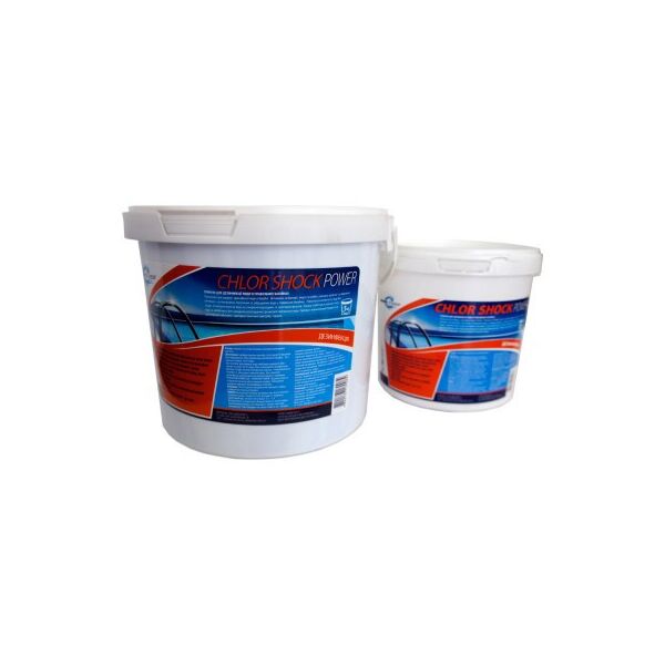 

Гранулы для шоковой дезинфекции бассейна Chlor Shock Power, 5 кг Power of Water