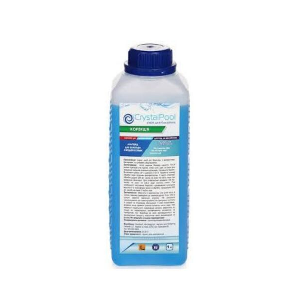

Альгицид Algaecide Ultra Liquid Crystal Pool Австрия 1 литр. Препарат против водорослей для бассейна