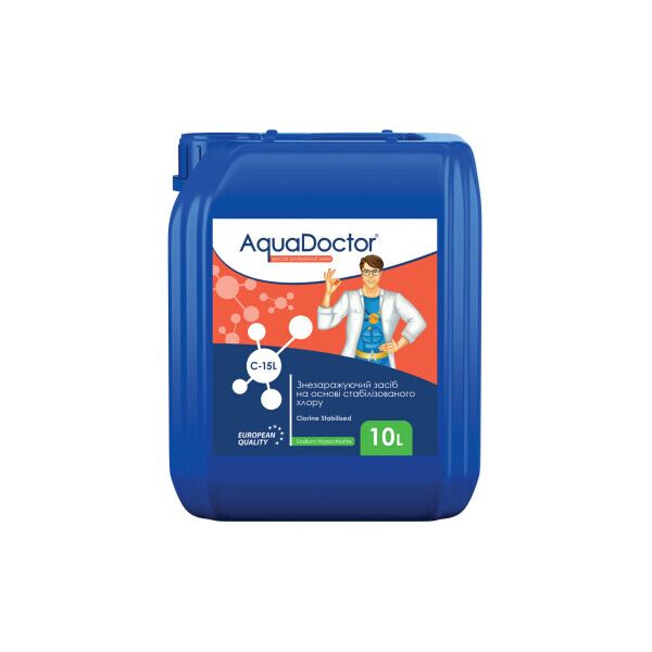 

Гипохлорит натрия AquaDoctor C-15L, 10 л
