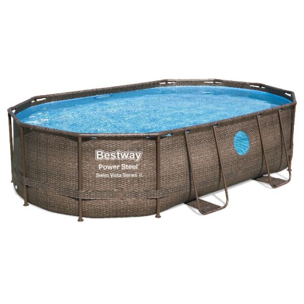 

Каркасный бассейн с песочным фильтром Bestway Ротанг 56946 (488х305х107)