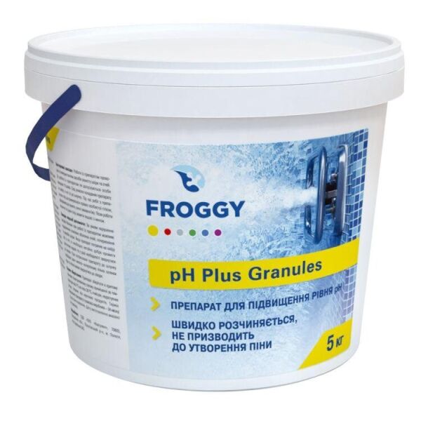 

Средство для повышения pH воды в бассейне в гранулах Froggy, 5 кг