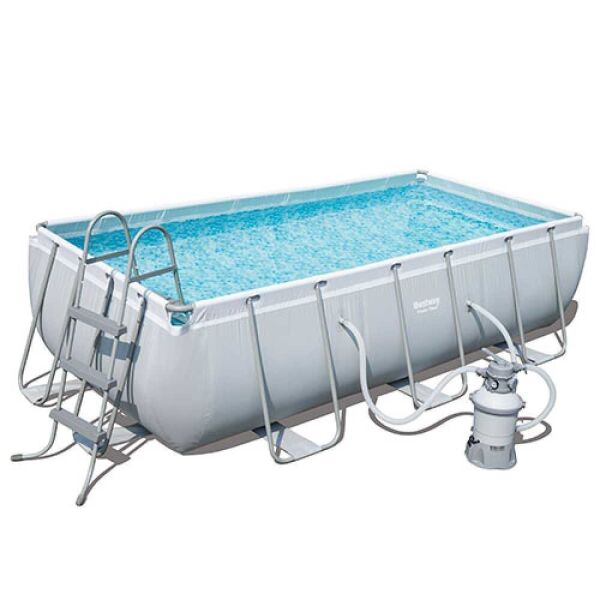 

Каркасный бассейн Bestway 56442 (404х201х100) с песочным фильтром