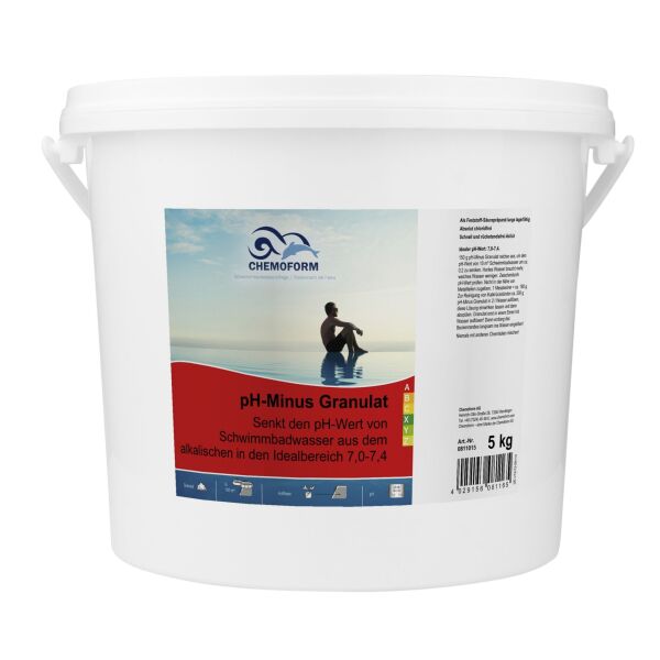 

PH минус в гранулах для понижения pH воды в бассейне Chemoform Германия, 5 кг