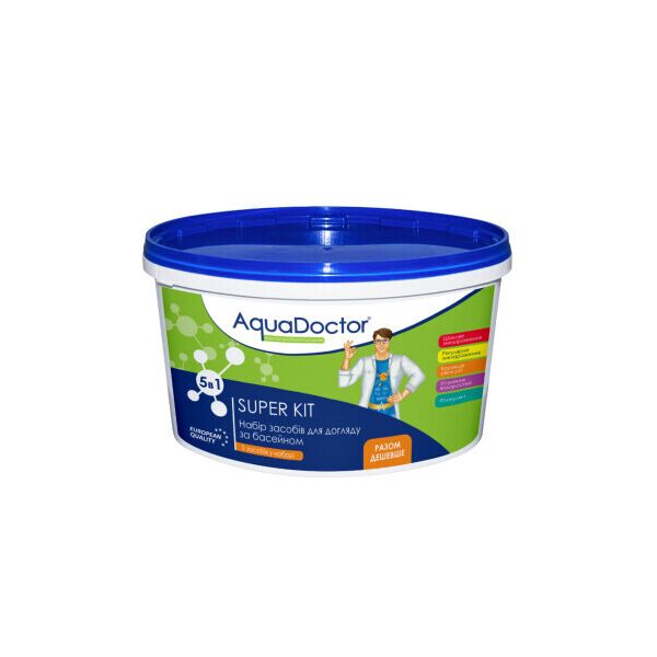 

Набор химии для бассейна AquaDoctor Super Kit 5 в 1