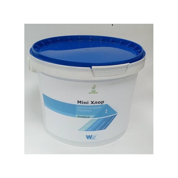 

Мини Хлор шоковый (быстрый) для бассейна Window World Water 5 кг (ведро) таблетки 20гр