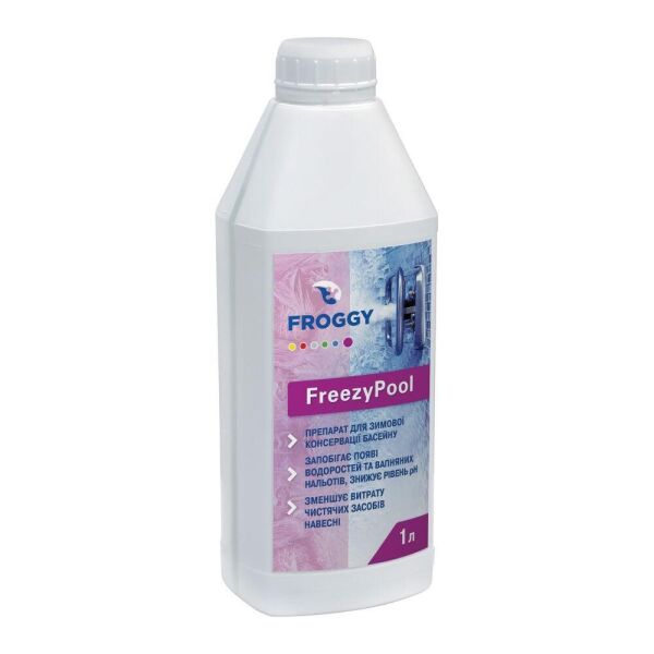 

Средство для консервации воды бассейна на зиму Froggy FreezyPool ,1 литр