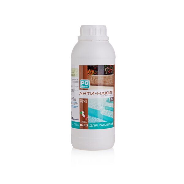 

Анти-накипь для бассейна PG chemicals, PG-12 Control metal 1 л