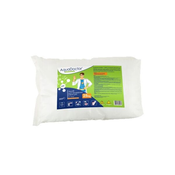 

Средство для снижения уровня pH AquaDoctor pH Minus, 25 кг