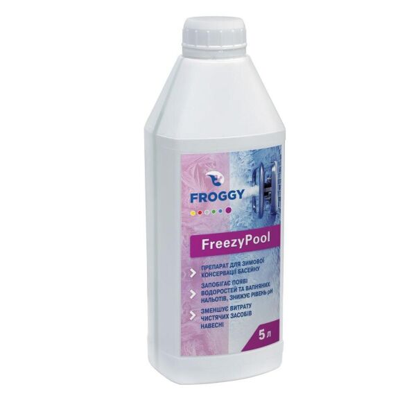 

Средство для консервации воды бассейна на зиму Froggy FreezyPool 5 литров