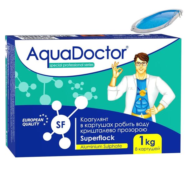 

Коагулирующее средство в картушах AquaDoctor Superflock