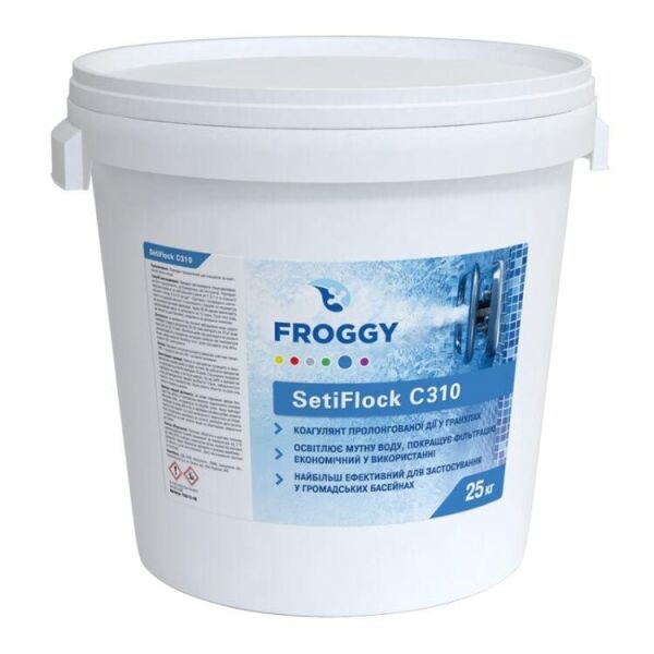 

Флокулянт в гранулах Froggy SetiFlock C310 25 кг