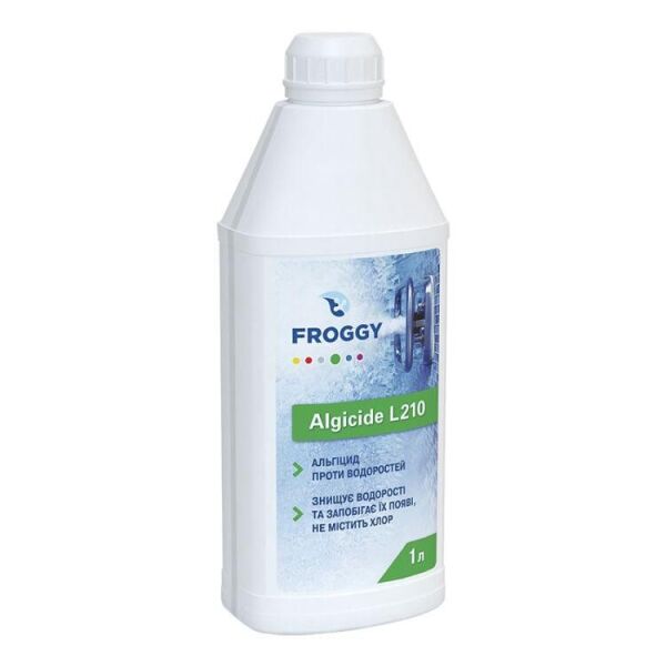 

Альгицид Froggy. Средство против водорослей в воде бассейна, 1 л