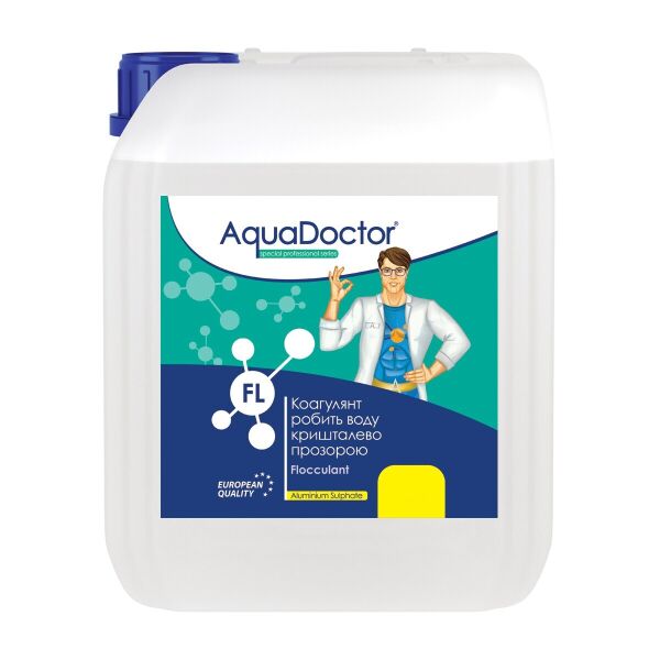 

Жидкое коагулирующее средство AquaDoctor FL, 5 л