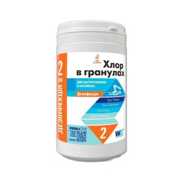 

Хлор в гранулах Window World Water для дезинфекции бассейна 1 кг