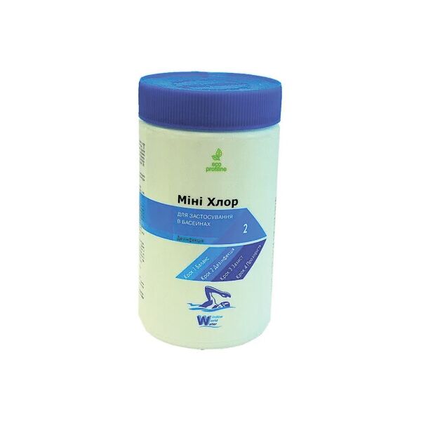 

Мини Хлор шоковый (быстрый) для бассейна Window World Water 0,9 кг. таблетка 20 гр.