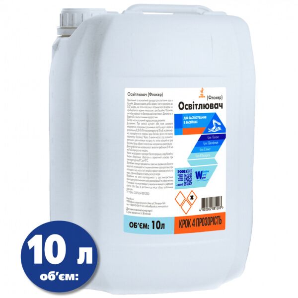 

Флокер (Коагулянт) жидкий Window World Water 20 литров для осветления воды бассейна