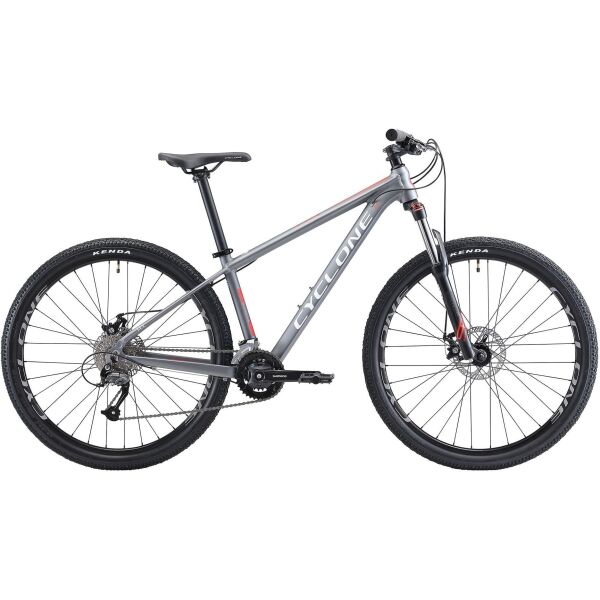 

Велосипед CYCLONE 27,5" AX 15” Серый (21-056)
