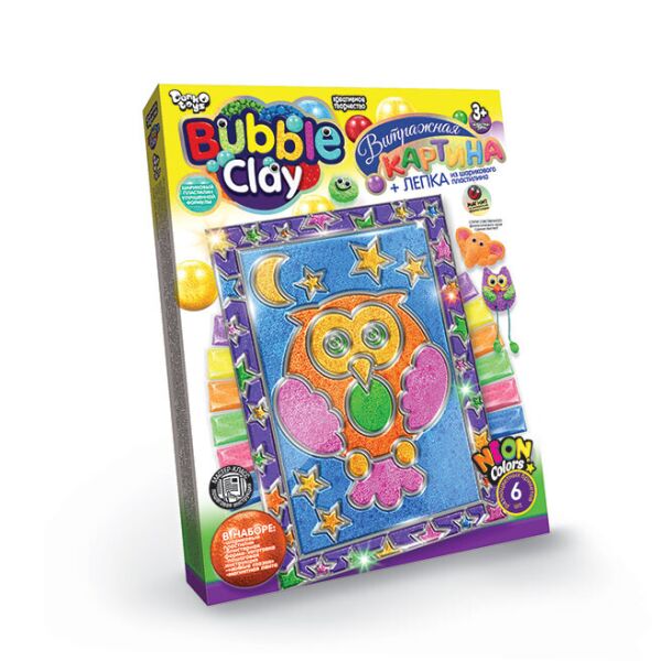 

Витражная картина «Bubble Clay» Сова(BBC-02-02)