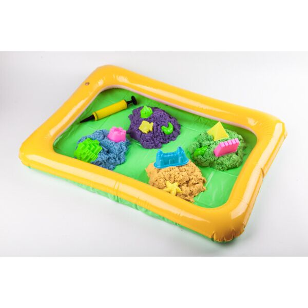 

Кинетический песок «Kid Sand», 1600г + песочнница(KS-02-01)