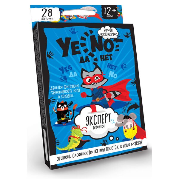 

Карточная игра YENOT ДаНетки, рус.(YEN-01-03)