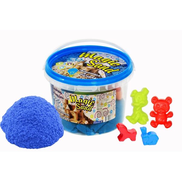 

Кинетический песок Magik sand, 0,5кг, голуб, светится в темн(371-9S)