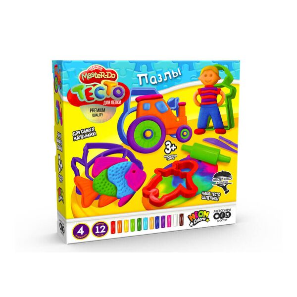 

Тесто для лепки «Master Do 1», пазлы(TMD-11-01)