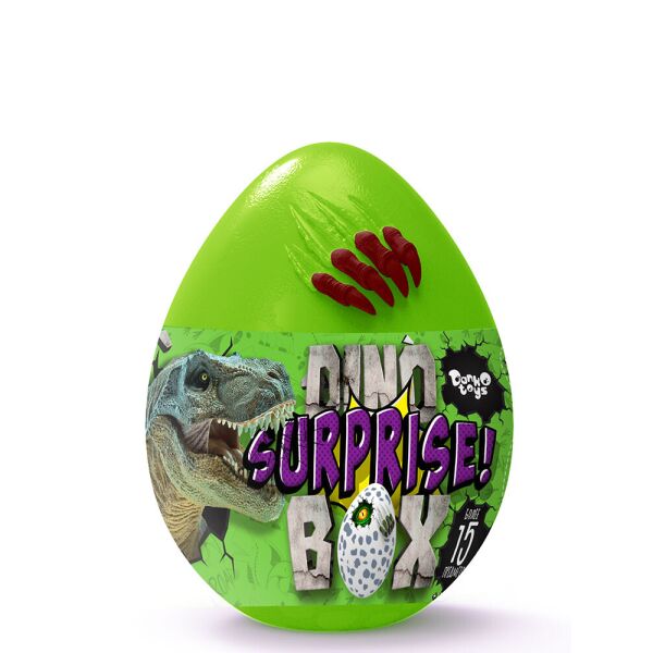 

Набор креативного творчества Яйцо «Dino Surprise Box», укр,(DSB-01-01U)