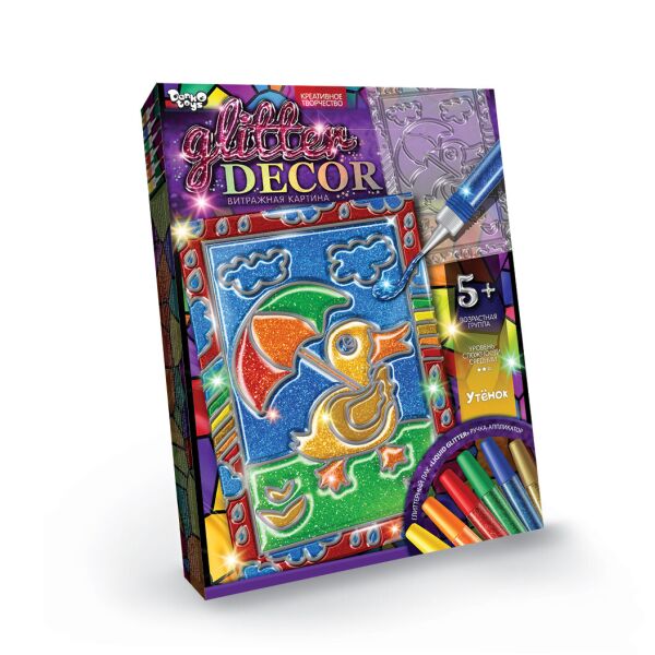 

Набор для творчества Glitter Decor, рус.(GD-01-06)
