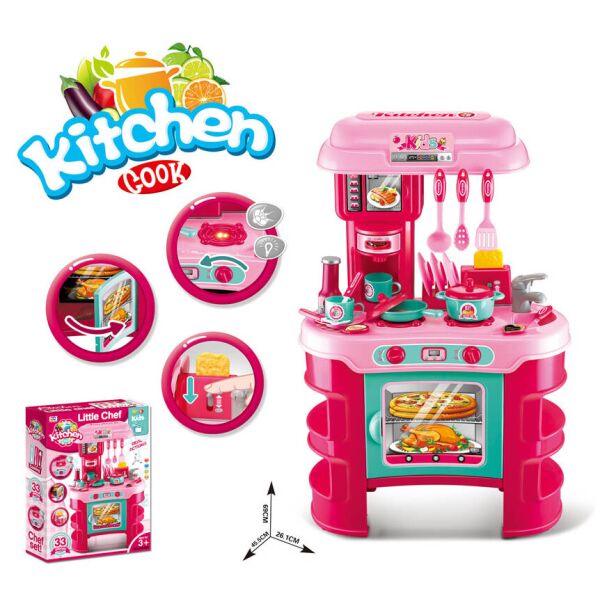 

Кухня детский игровой набор на батарейках(008-908)